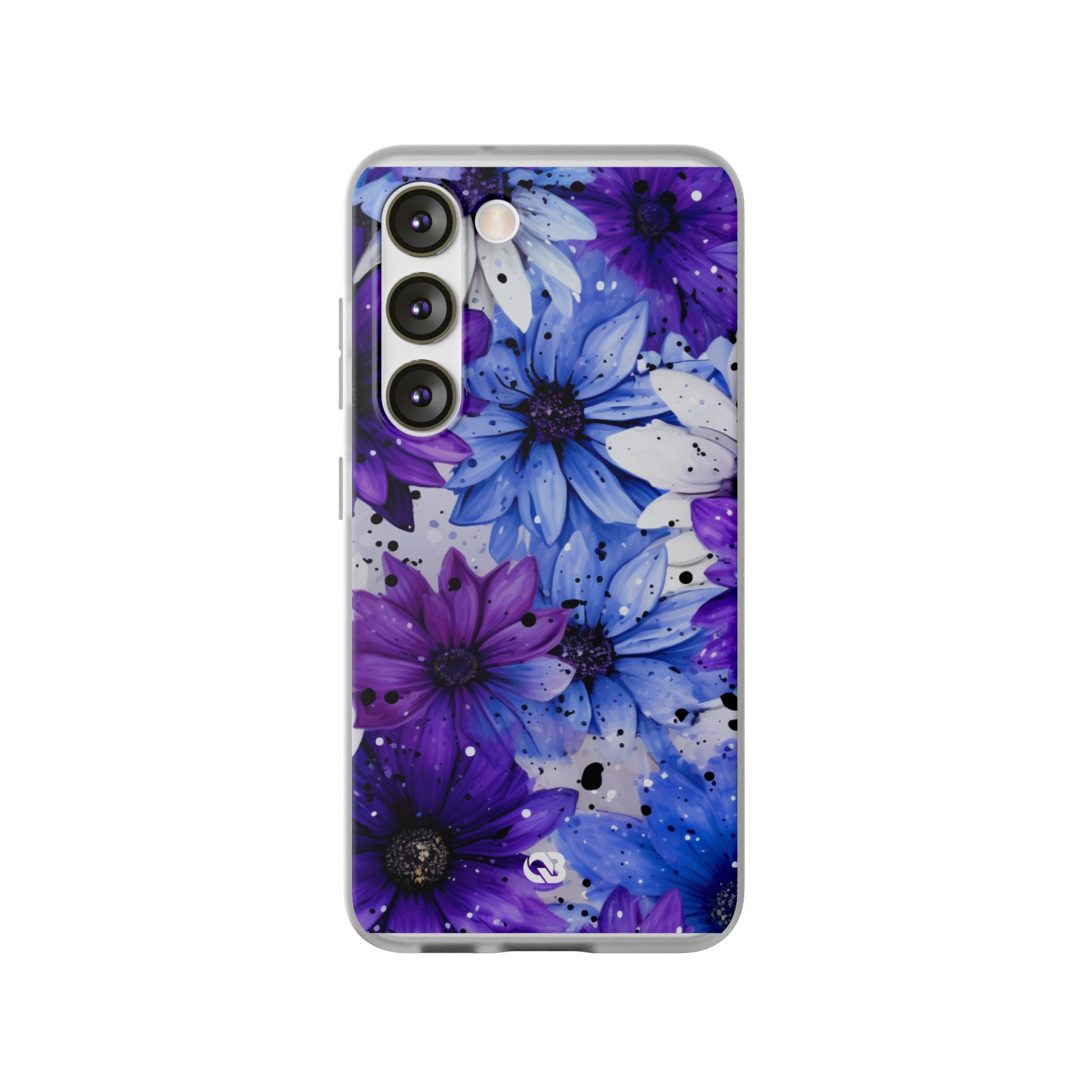Ink Splatter Blooms · Soft Phone Case for Samsung