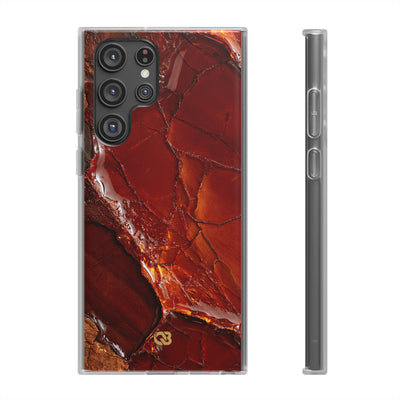 Amber Embrace · Lite Phone Case for Samsung · Brown