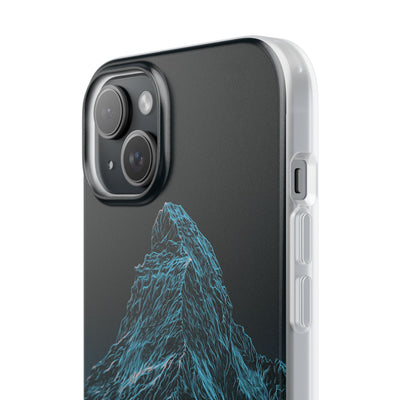 Glacial Alpine Peak · Lite Phone Case for iPhone ·  Blue