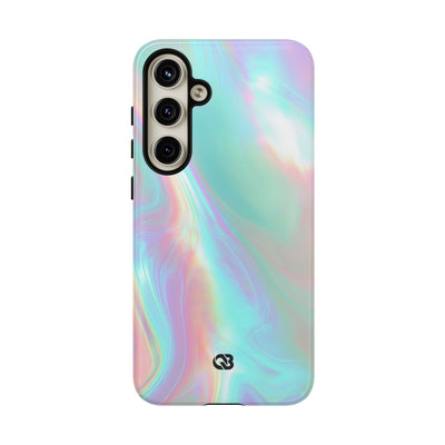 Prismatic Liquid Light · Tough Phone Case for Samsung · Teal