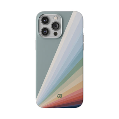 Green Lite Phone Case for iPhone - Sage Prism Beam