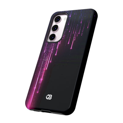 Binary Cascade · Tough Phone Case for Samsung · Black