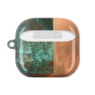 Oxidized Copper Patina · Hard Case for AirPods & AirPods Pro · Green