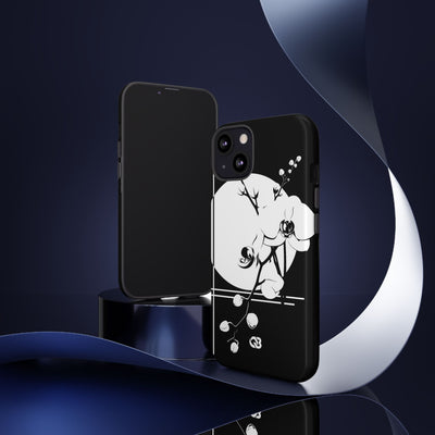 Nocturne Orchid Bloom · Tough Phone Case for iPhone · Black