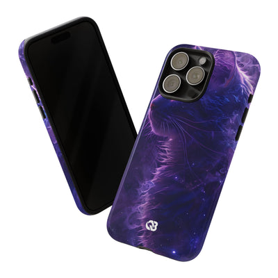 Purple Void Feline · Tough Custodia per iPhone