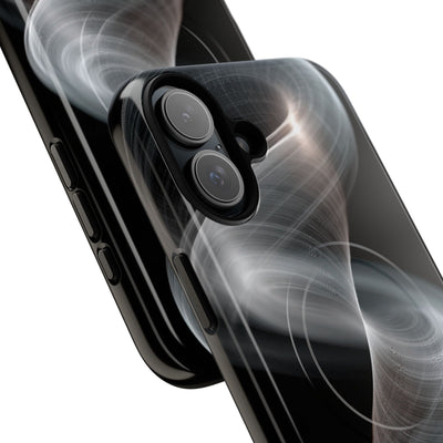 Luminous Vortex · Tough 2.0 Magnetic Phone Case for iPhone · Black