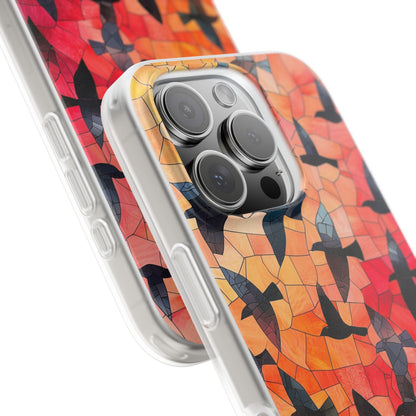 Blackbird Glow iPhone 16 Pro Skal - Mjuk