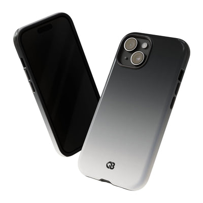 Noir Ombre Fade · Tough Phone Case for iPhone · Black