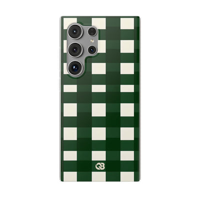 Hunter Green Plaid · Soft Handyhülle für Samsung
