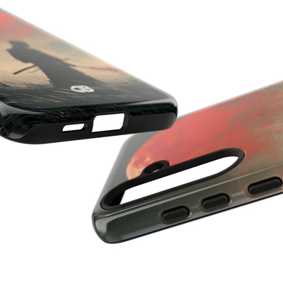 Crimson Moon Ronin · Tough Phone Case for Samsung · Red