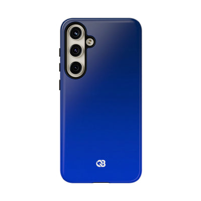 Blue Tough Phone Case for Samsung - Cobalt Depth Shift