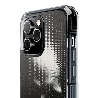 Raster Phantom · Clear Impact Magnetic Phone Case for iPhone ·  Black