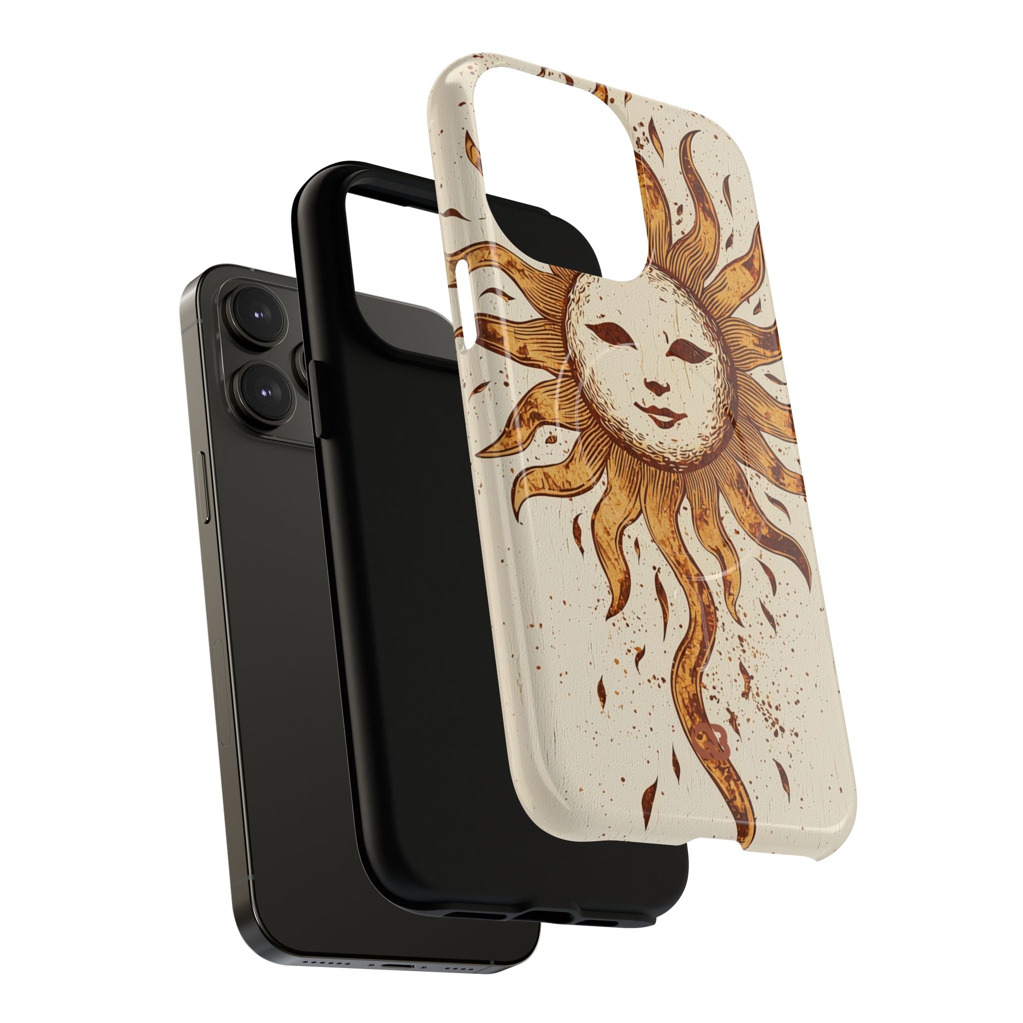 Rustic Solar Mask · Tough+ Phone Case for iPhone · Magsafe