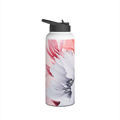 Coral Blossom - Stainless Steel Water Bottle