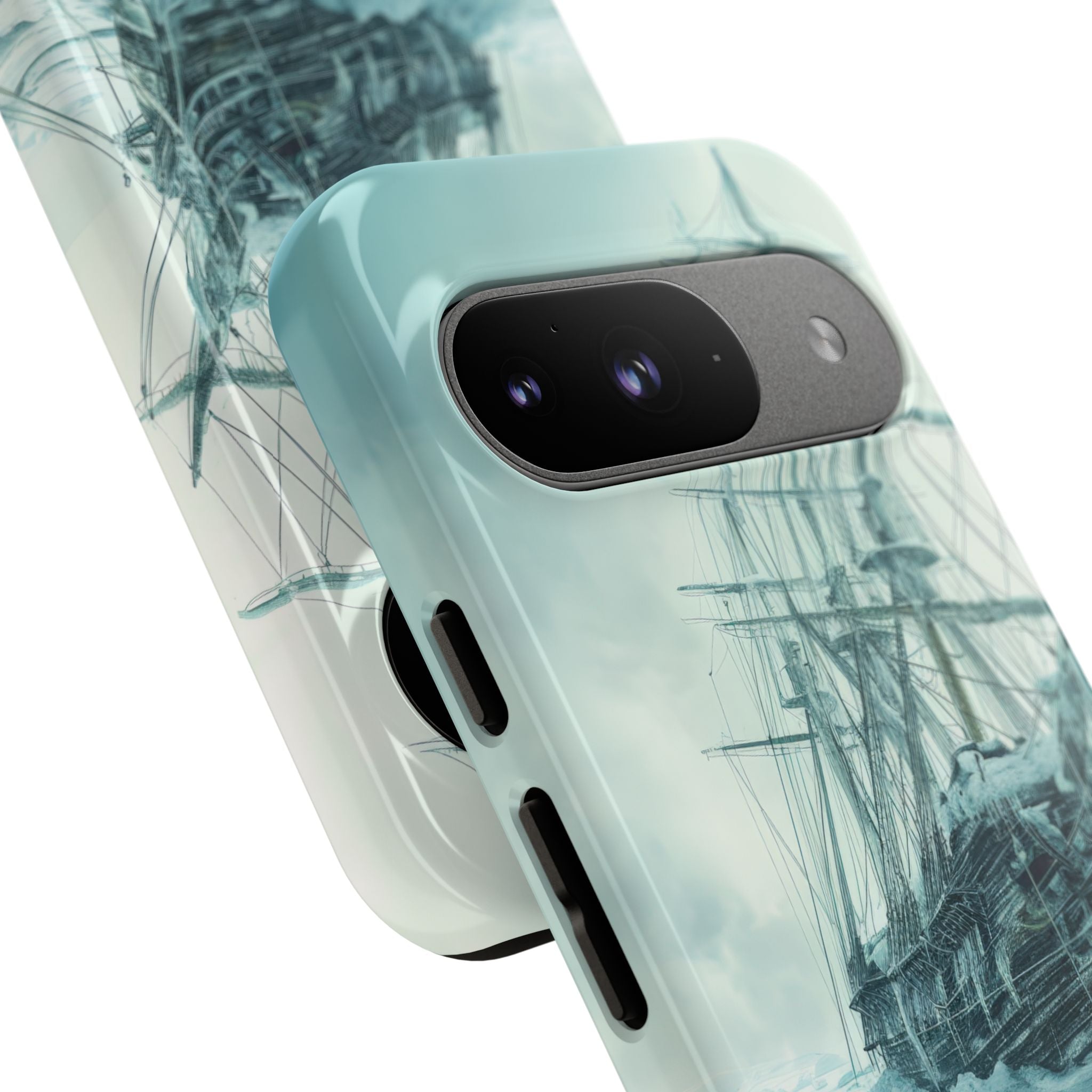 Icebound Ship Google Pixel 9 Case - Tough