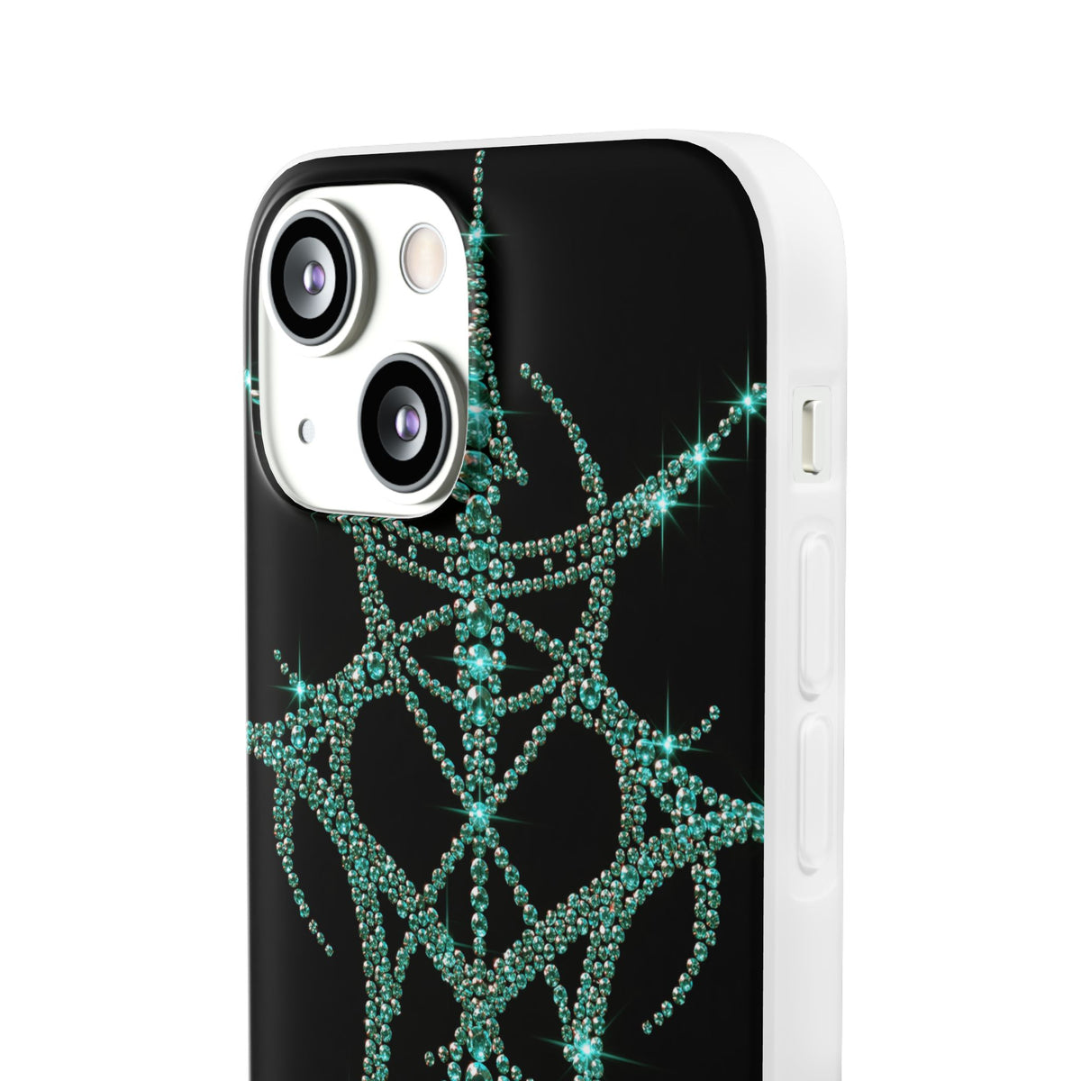 Teal Cyber Sigil · Lite Phone Case for iPhone ·  Teal