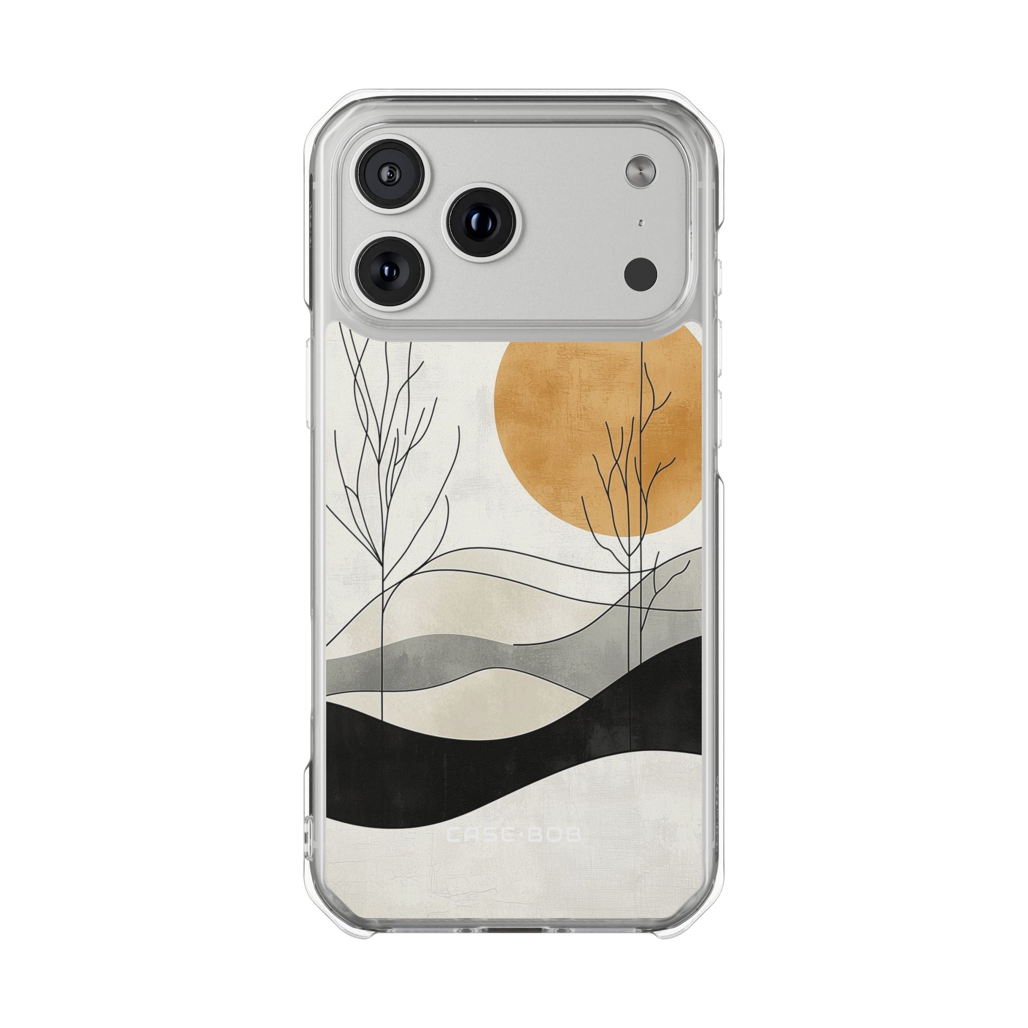 Orange Orbit iPhone 17 Pro Max Case - Impact