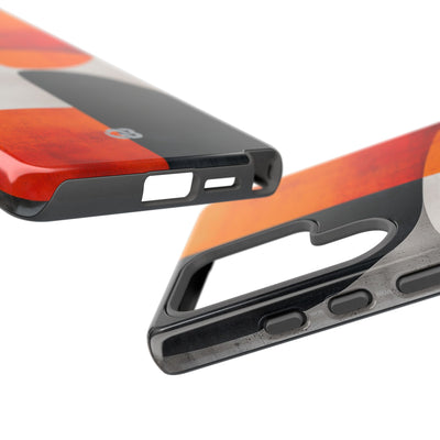 Burnt Amber Flow · Tough Phone Case for Samsung