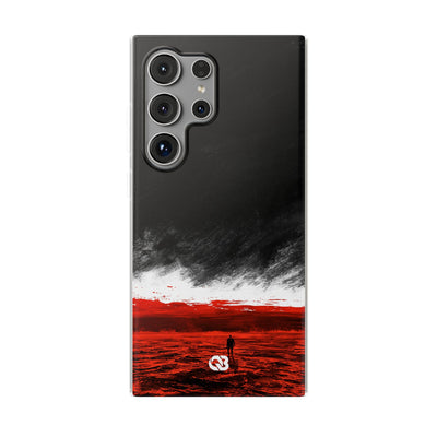 Crimson Horizon · Lite Phone Case for Samsung · Black