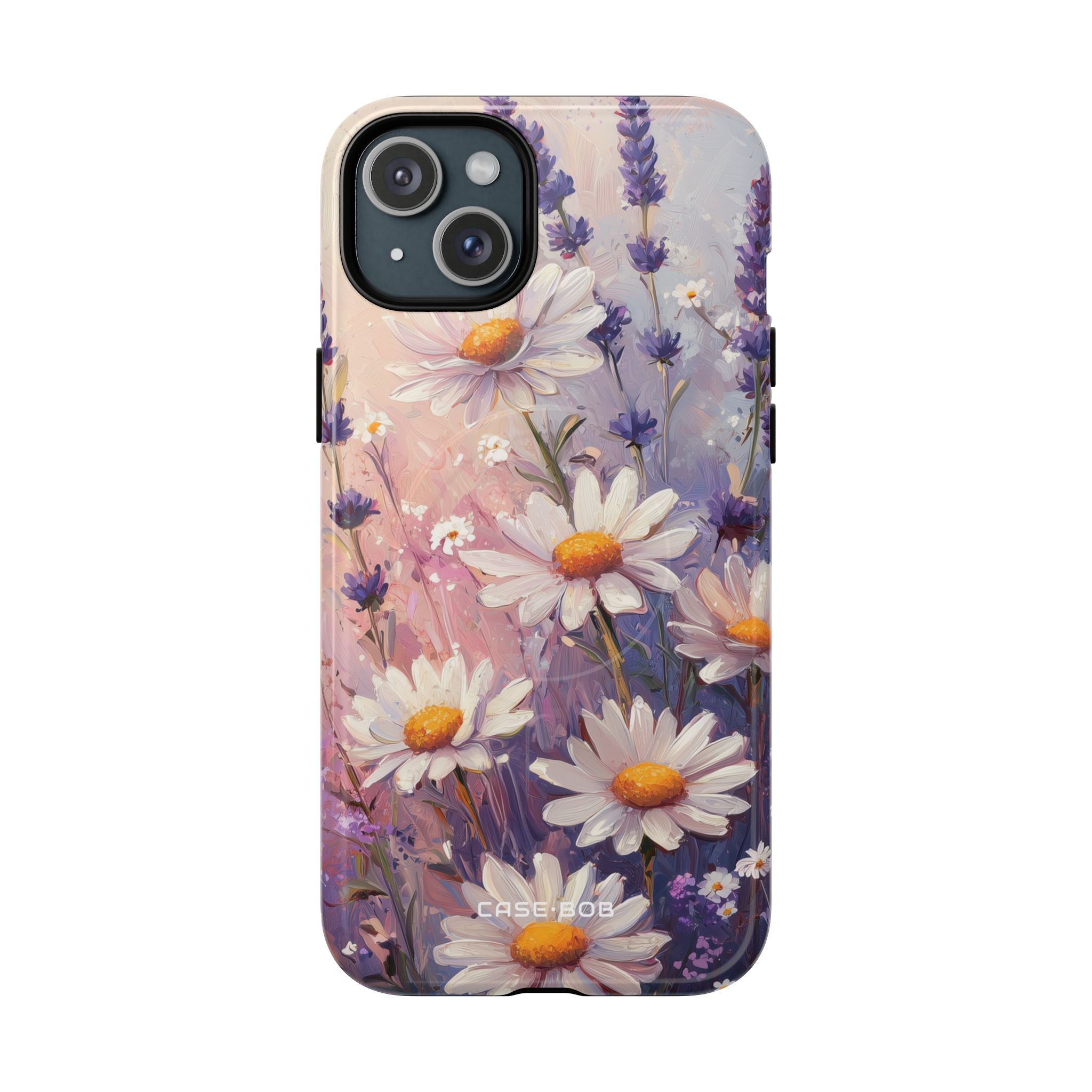 Daisy Lavender Bloom iPhone 15 Plus Case - Tough+