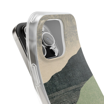 Green Lite Phone Case for iPhone - Moss Ridge Grain