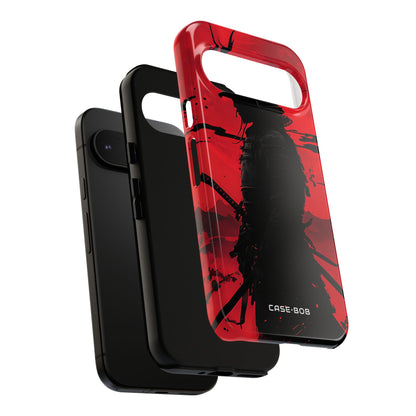 Crimson Samurai Google Pixel 9 Case - Tough