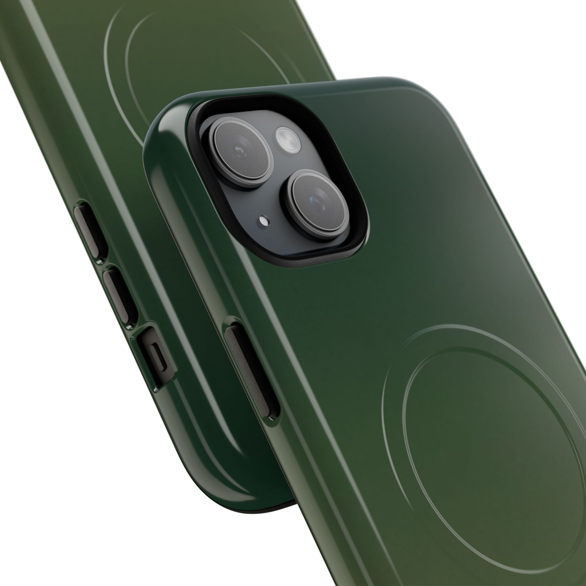 Green Tough 2.0 Magsafe Phone Case for iPhone - Shadow Moss Grain