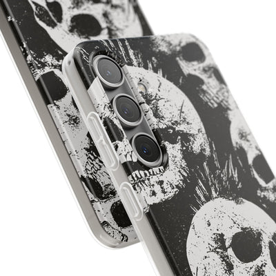 Punk Skull Riot · Lite Phone Case for Samsung · Black