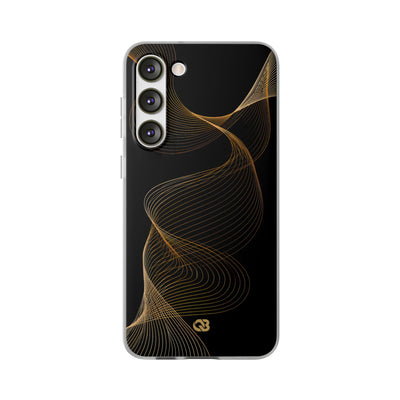 Gold Lite Phone Case for Samsung - Burnished Bronze Helix