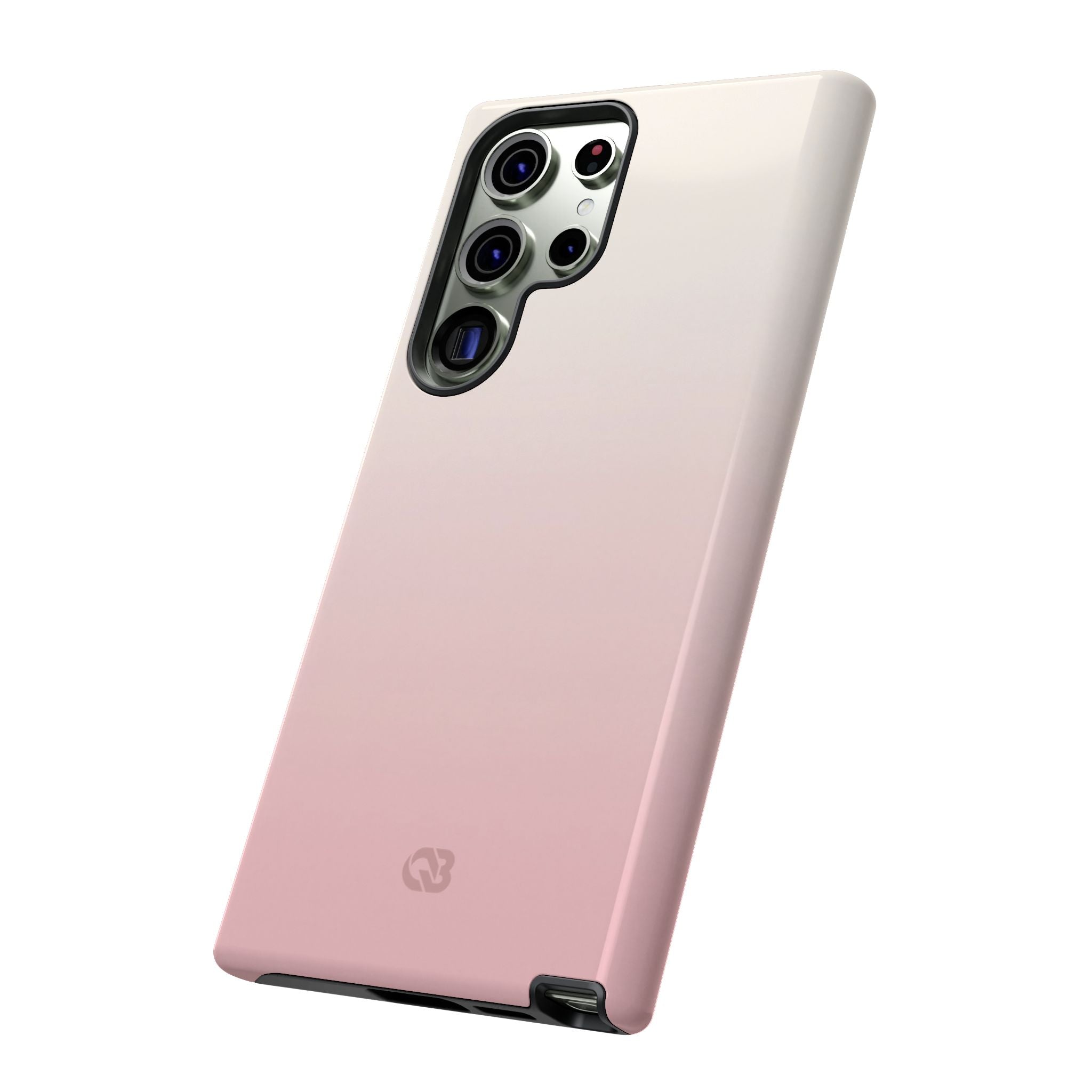 Pink Tough Phone Case for Samsung - Frosted Blush Horizon