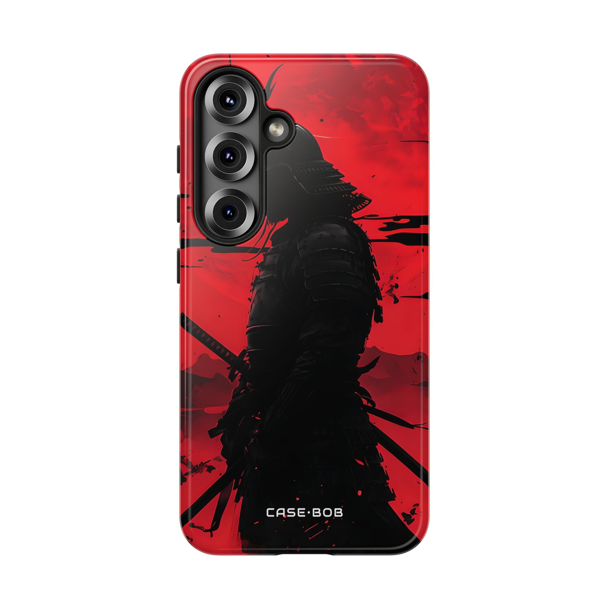 Crimson Samurai Samsung S25 Case - Tough