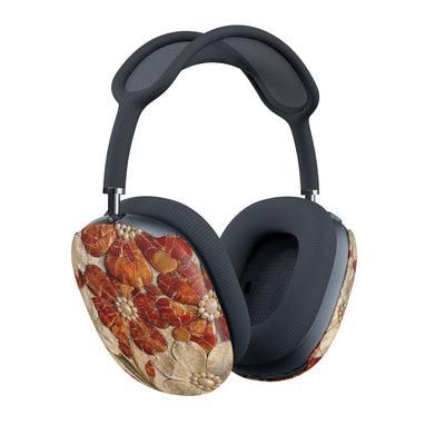 Carnelian Pearl Bloom · Hard Case for AirPods Max · Orange