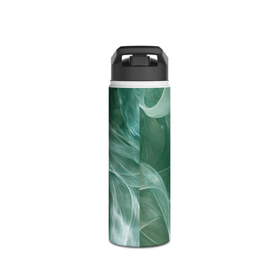 Translucent Aqua Flow · Insulated Water Bottle · Teal