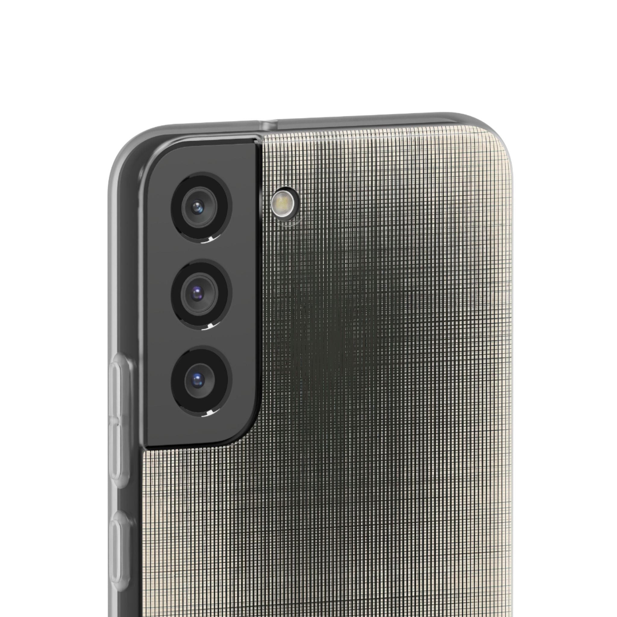 Beige Lite Phone Case for Samsung - Carbon Screen Grid