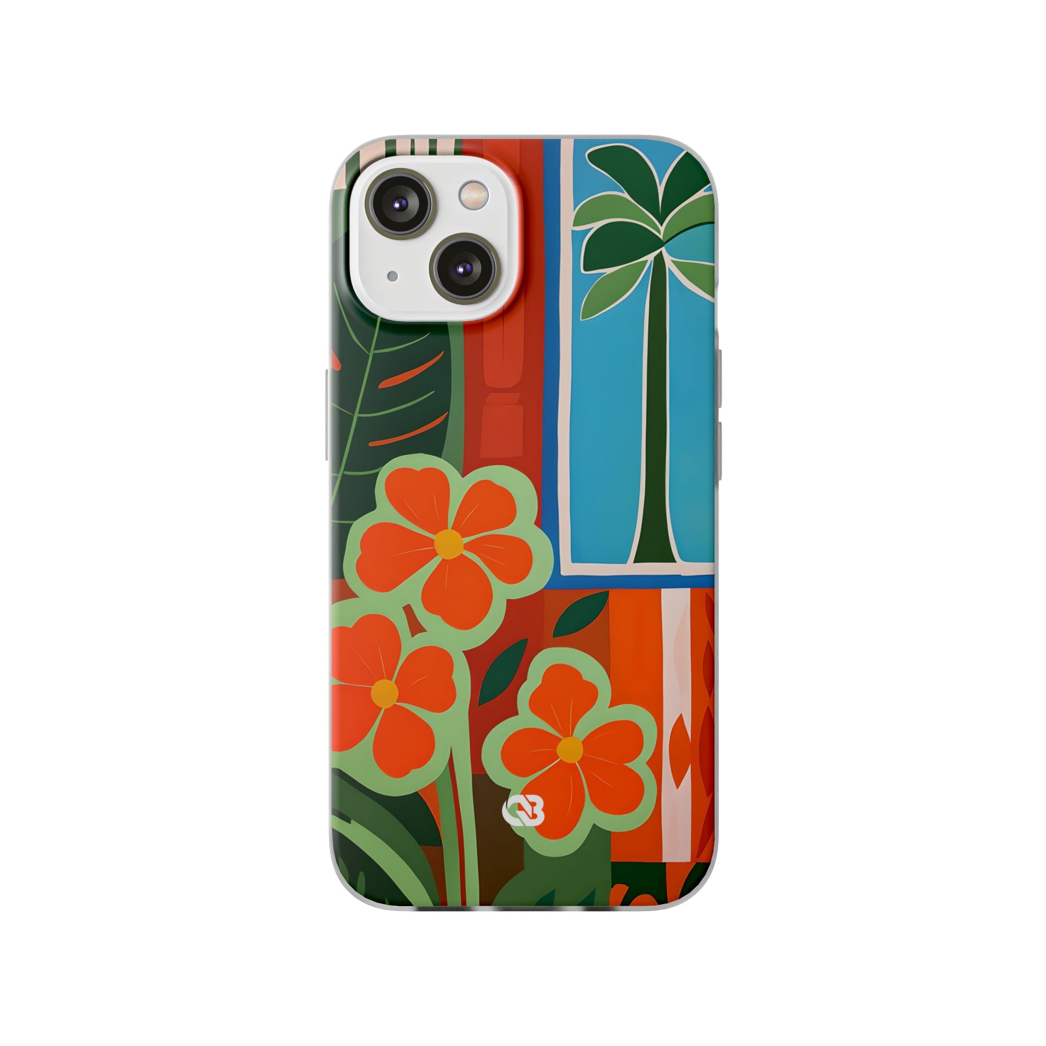 Vivid Jungle Collage · Soft Case dla iPhone