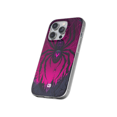 Obsidian Neon Widow · Soft Handyhülle für iPhone