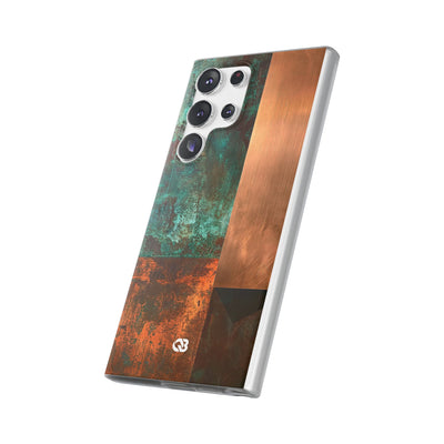 Oxidized Copper Patina · Lite Phone Case for Samsung · Green