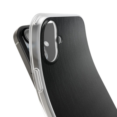 Obsidian Brushed Steel · Lite Phone Case for iPhone ·  Black