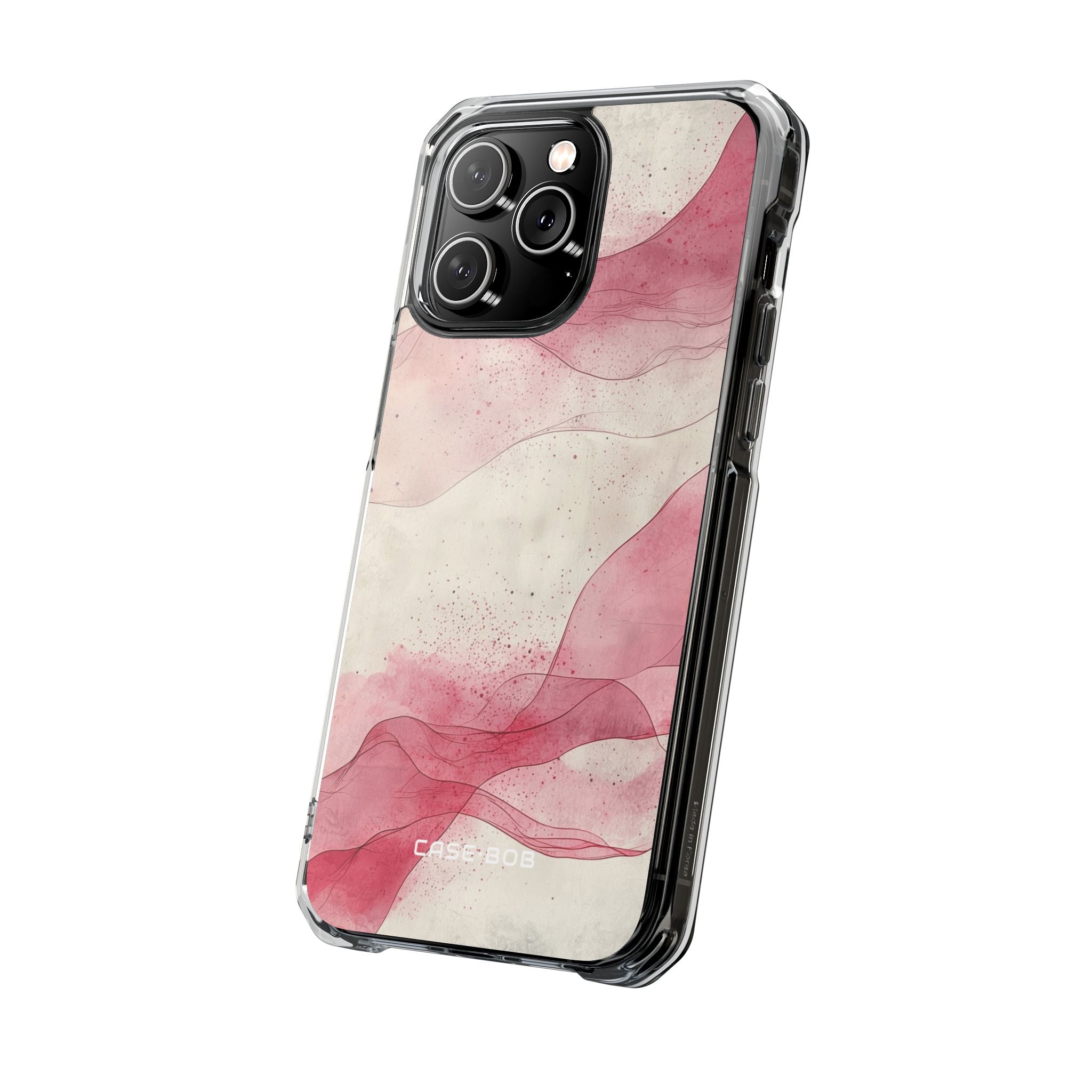 Crimson Waves iPhone 14 Pro Max Cover - Impact