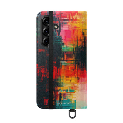 Neon Prism - Samsung S25 Case - Wallet