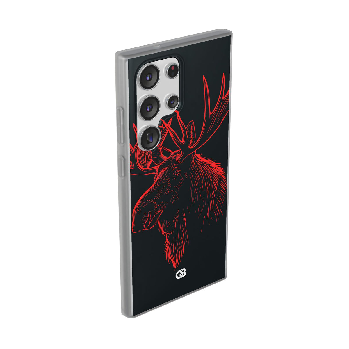 Nordic Elk · Lite Phone Case for Samsung · Black