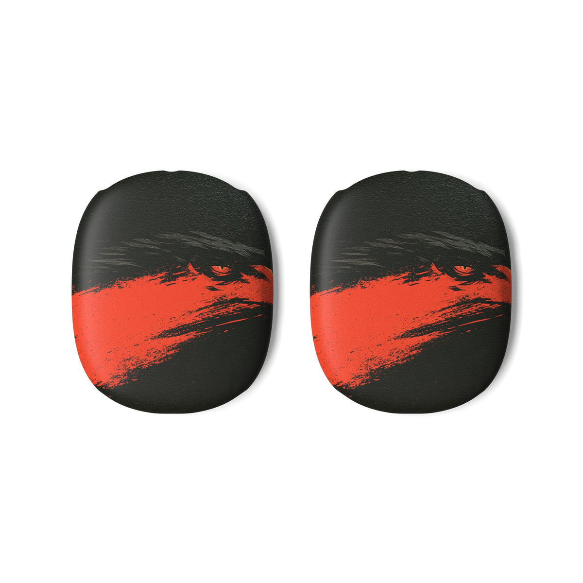 Crimson Raptor Noir · Hard Case for AirPods Max · Black