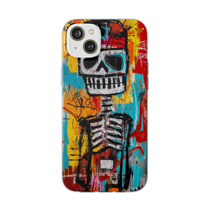 Skeleton Riot iPhone 14 Plus Case - Soft