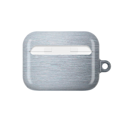 Brushed Aluminum · Hard Case for AirPods & AirPods Pro · Silver