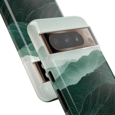 Alpine Mist · Tough Phone Case for Pixel ·  Green
