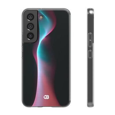 Neon Pixel Flow · Lite Phone Case for Samsung · Black