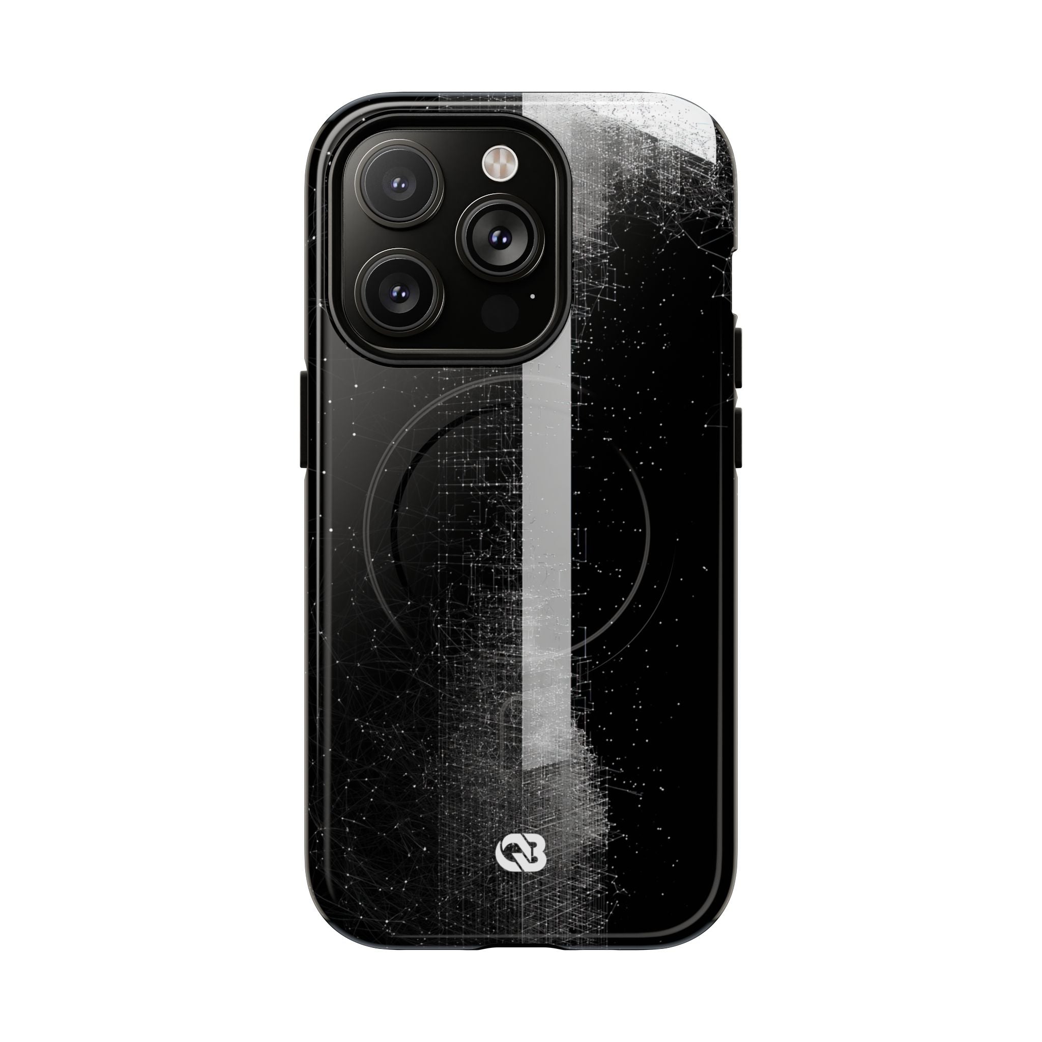 Black Tough 2.0 Magsafe Phone Case for iPhone - Vector Core Monolith