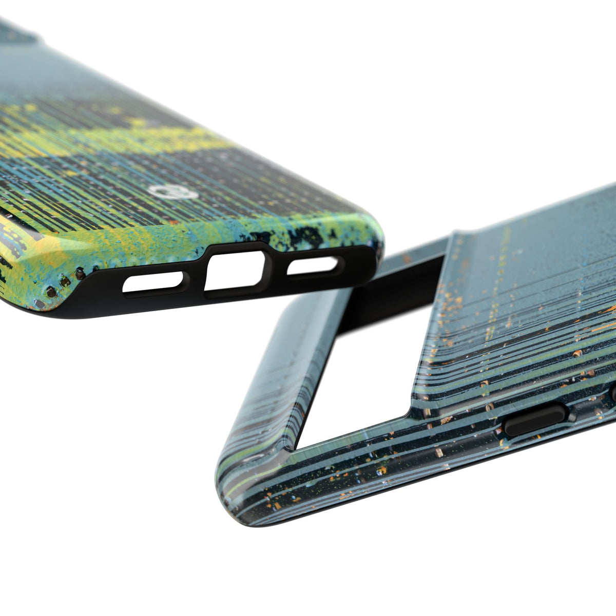 Acid Raster Circuit · Tough Phone Case for Pixel ·  Teal