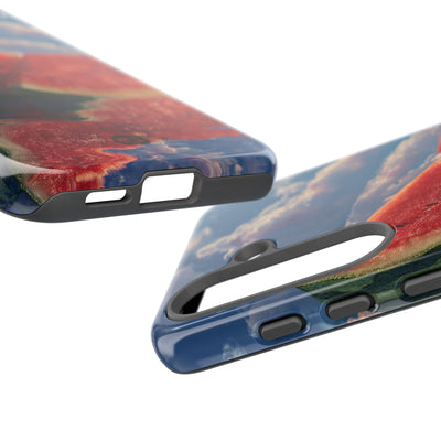 Ruby Melon Tide · Tough Coque de téléphone pour Samsung