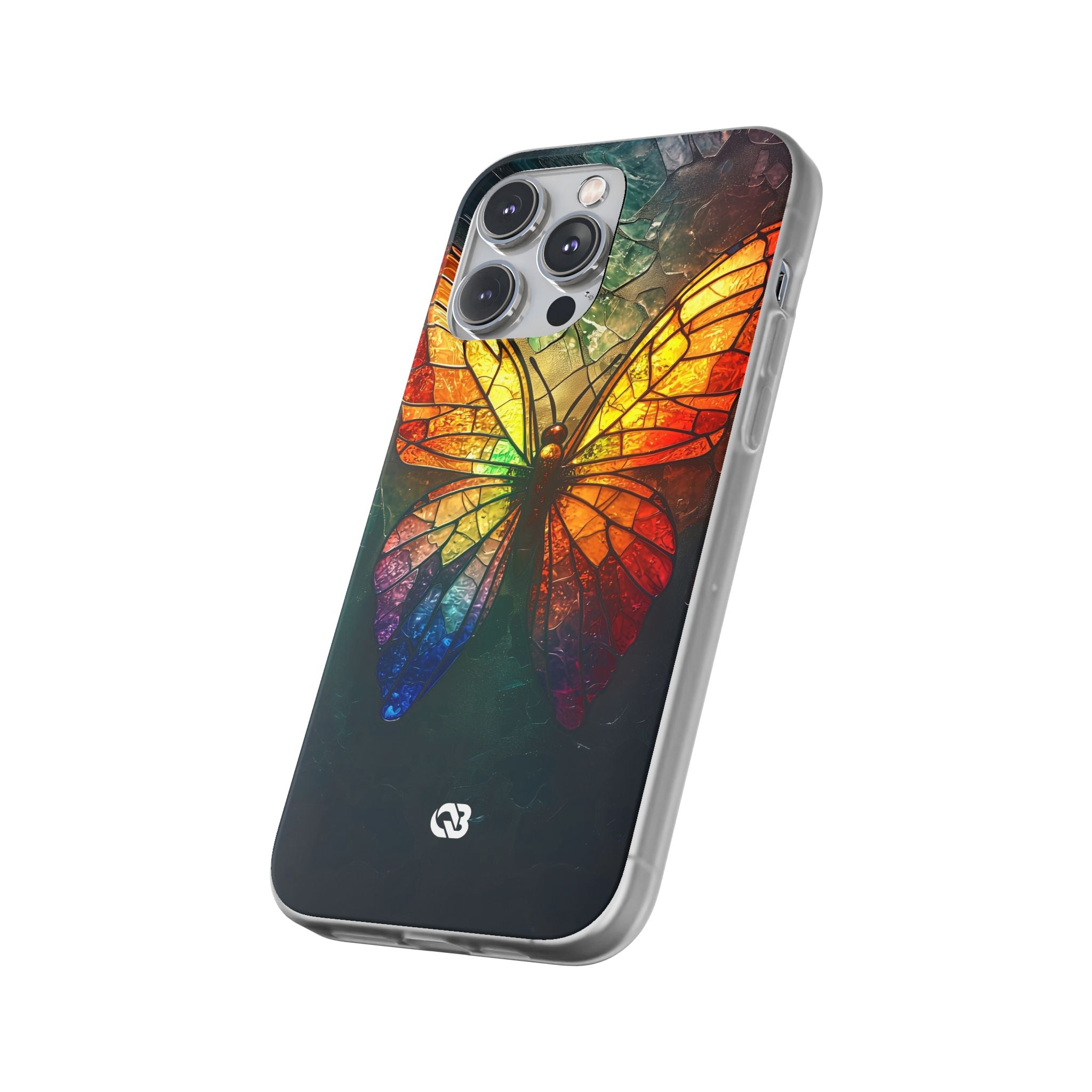 Shattered Prism Butterfly · Soft Phone Case for iPhone